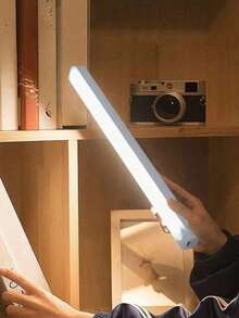 LED Strip Motion Sensor Light, 3 Modes Adjustable, USB Rechargeable, Magnetic Stick-On Bedside Lamp, Suitable For Wardrobe And Cabinet, Indoor Lighting With Night Light Function - 白色外殼 - 查看 2