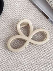 3pcs Women's Black/Beige/Brown Matte Finish 3.34in Bow Shaped Hair Clips, Elegant & Cute, Suitable For Everyday Wear, Casual, Vintage, Minimalist Style, Suitable For Women's Daily Hairstyling, Makeup, Bathing, Commuting, Travel, School, Party, Holiday, Gift Hair Accessories Women Claw Clip Autumn Accessories Fall Winter For Vacation Outfits Woman - Multicolor - View 7