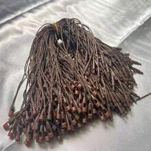 Cordón de etiqueta colgante de poliéster, firmemente cerrado, adecuado para ropa, zapatos, etiquetas de equipaje, etiquetas de regalo, etiquetas de precio y accesorios DIY