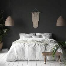 Papel Tapiz para Pared Autoadherible Papel de Con Textura Negro, 40 x 300cm Papel Tapel Decorativo Removible Vinil Adhesivo Papel Pintado para Pelar y Pegar - Mate negro - Ver 8