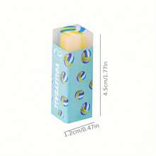 2 piezas de borradores deportivos, borradores de baloncesto, fútbol, voleibol, borradores divertidos, recuerdos de fiesta de cumpleaños con tema deportivo, regalos, recompensas en el aula, suministros de aprendizaje en el hogar - Multicolor - Ver 6