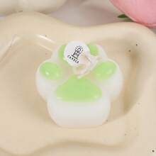 6pcs Cat Paw Shaped Candles, Creative Fragrance Candles Home Decor, Suitable For Gifts, National Day, Birthday Party, Valentine's Day, Back To School, Candlelight Dinner In Living Room, Bedroom, Bathroom