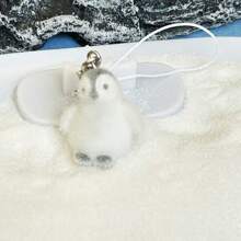 立体海獭手机链可爱动物毛绒植绒企鹅北极熊挂件钥匙扣少女心ins风手机挂件耳机壳吊坠 - 海獺手機掛繩 - 查看 12