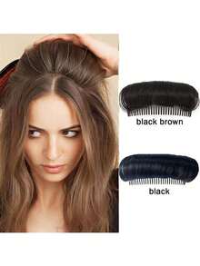 1/2/3/4pcs Curly Hair Bun Extensions, Women's Hair Bun Accessories, Volume Enhancing, Invisible Hair Pads, High Temperature Hair Styling Tools - Multicolor - View 12