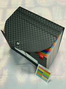 à soufflet pour la rentrée scolaire - Organisateur de documents format A4/Lettre avec 12/24/36 pochettes et étiquettes de couleur - Rangement mensuel des factures et reçus fiscaux pour la classe, la maison, le bureau