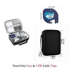 2PK Compatible Dymo LetraTag Refills 12mm X 4m, Black On White Plastic Label Tape, Replacement For 91331 (91201 S0721660), For DYMO LetraTag LT-100H, LT-100T, LT-110T Label Makers