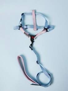 PETSIN 1 pieza Arnés ajustable para perros - Adecuado para perros pequeños, medianos y grandes, Diseño tipo chaleco, Material de nailon cómodo y duradero, Estilo de moda, Disponible en múltiples colores, Artesanía detallada, Esencial para pasear al perro a diario, Adecuado para todas las estaciones