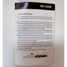 无线理发器，女士分叉修剪器，无线自动分叉去除器，USB 充电便携式，用于受损发质护理，去除分叉和断裂的头发，女性的理想礼物，日常美发工具 - 彩色 - 查看 9