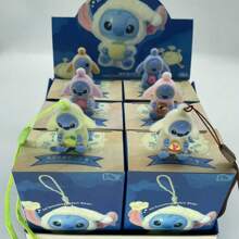Disney Disney 1 pieza Leyenda de la cena de Stitch, caja ciega de muñeca linda, caja de regalo de muñeco misterioso, adecuado para cumpleaños, Día del Padre, Día de la Madre, temporada de graduación y otros días festivos como obsequio, regreso a la escuela (Existe la posibilidad de obtener artículos ocultos)