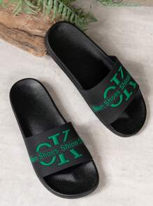 男士夏季拖鞋，韩版时尚个性防滑室内/室外拖鞋，男士凉鞋