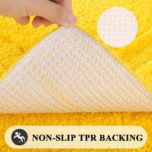 HEBE Super Soft Bathroom Rugs  Long Bath Mats Runner Non Slip Washable Absorbent Bath Rugs Carpets For Bathroom Floor Tub Shower Vanity Sink Home Decor Accessories - Yellow - View 3