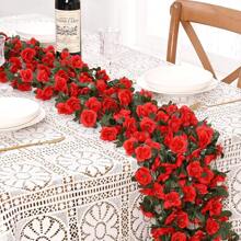 1 PIEZA/3 PIEZAS/70 PIEZAS Flores artificiales Rosas Plantas Plantas falsas Decoración de vid para el hogar Decoración de mesa de comedor Decoración de florero, Materiales de decoración para dormitorio, Decoración de sitio de boda, Materiales de arreglo floral de jardín al aire libre, Decoración de otoño, Decoración de Año Nuevo