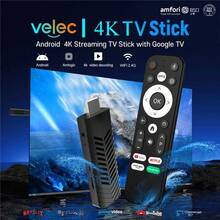Stick de TV I96 D10, reproductor de medios portátil con reproducción HD 4K HDR, Quad Core de 64 bits con Android TV, Wi-Fi 2.4G, para Stick de Android TV, dispositivo de streaming 4K HD para TV y proyector