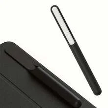 Funda protectora de silicona con soporte para bolígrafo y ranura para lápiz stylus compatible con iPhone y tabletas - modelo universal - Ver 12