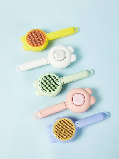 PETSIN 猫刷脱毛梳子淋浴按摩宠物刷去除猫兔狗松散毛发美容用品