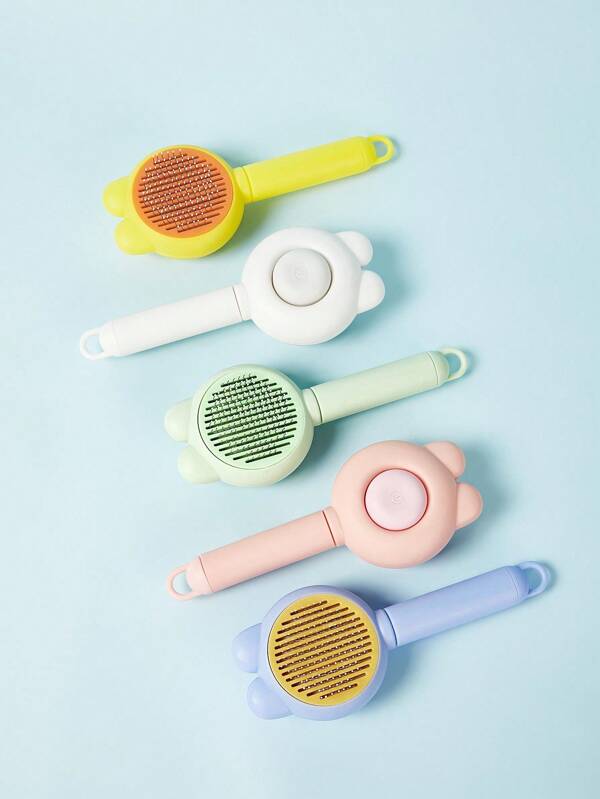 PETSIN 猫刷脱毛梳子淋浴按摩宠物刷去除猫兔狗松散毛发美容用品