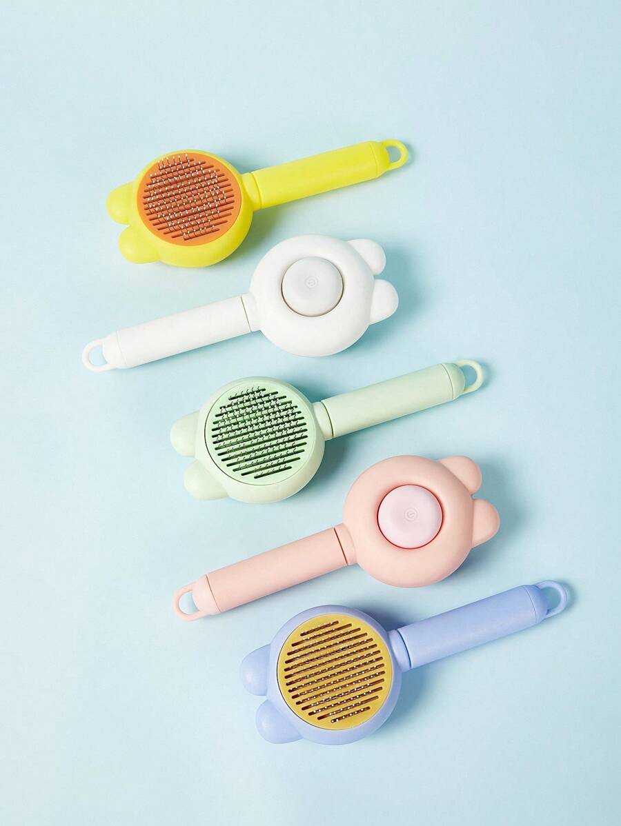 PETSIN 猫刷脱毛梳子淋浴按摩宠物刷去除猫兔狗松散毛发美容用品