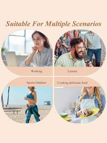 Invisible Neck Lift Tape, Breathable Neck Tape, Elastic Neck Tape, Unisex, For Neck Lifting And Skin Care, Neck Wrinkle Removal Tape, High Elasticity Invisible Neck Lift Tape, Can Hide Double Chin And Loose Skin, Invisible Instant Anti-Wrinkle Tape, Invisible Fine Lines And Wrinkle-Free - Multicolor - View 6