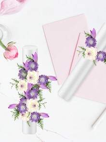 4/6/10支装优质白色花泥棒，15.75英寸 x 1.96英寸 - DIY婚礼插花底座，实心圆柱形花泥，适用于活动和派对装饰、母亲节、送给妈妈的礼物 - 白色 - 查看 5