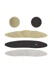 10 Pairs Heel Sticker Anti-Drop Heel, Foot Sports Insole Heel Sticker, Adjustable Shoes Pads,Sports Shoes With Heel Stickers For Men And Women's Shoes, Major Changes To Small Anti Drop And Anti Wear Heel Stickers, Adjustable Shoe Size, Half Size Pad, Foot Care - Shoe Sticker For Comfort And Protection,Very Suitable For Traveling