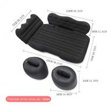 Car Inflatable Bed - Black - View 7