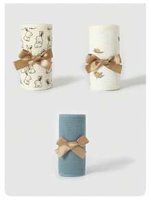 4pcs/Set Baby Crib Bumper Pad, Crib Liner, Crib Rail Cover, Crib Bedding Set, Nursery Crib Protector, Washable - Multicolor - View 12