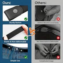 1/2/3/4pcs Simple Canvas Elastic Waist Belt, Fashion Casual Invisible Belt Accessory For Dress & Jacket