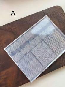 蕾丝硅胶美甲模具，法式蕾丝高透明度美甲模具