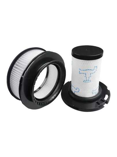 2pcs Vacuum Cleaner Filter Cartridge, Washable ABS Material, Compatible With Rowenta ZR009007 ZR009008, X-Force Flex 11.60 12.60 14.60 15.60 Animal RH9878 RH9898 RH9958 RH99F1 And Other Models, Accessories