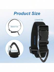 1PC Extension Cord Holder Organizer With Triangle Clips, 18" Adjustable Heavy Duty Cord Storage Straps For Home Workshop RV Garage Organization For Cables Hoses Ropes - màu đen - Xem 6