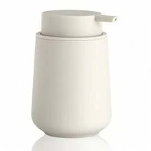 11盎司哑光黑色皂液器 - 现代简约风格，适用于浴室和厨房台面，可再填充家居浴室装饰秋季装饰返校 - 彩色 - 查看 16