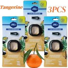 Long-Lasting Car Air Freshener Vent Clip Essential Oil Scented Odor Eliminator 0.14oz Alcohol-Free Fragrance For Fresh Car Smell