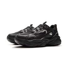Zapatillas casuales con cordones de espuma de memoria MIA para mujer de Li-Ning, zapatillas de moda clásicas para ir al trabajo, AGCV276 - Negro - Ver 4