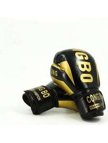 2 piezas de 6 onzas, Guantes de boxeo para hombres y mujeres aptos para boxeo, guantes engrosados para bolsa de arena, lucha, entrenamiento de boxeo, adecuados para sanda, muay thai, MMA y otros deportes. Disponibles en rojo, azul, negro y naranja, 6oz, 8oz, 10oz