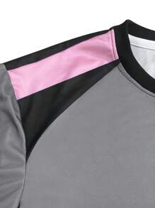 Camiseta de fútbol estilo Miami y top deportivo de cuello redondo cómodo, adecuado para partido de fútbol, entrenamiento, uso casual y vacaciones, gran regalo