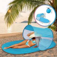 Beach Slippers Tent Outdoor Sun Protection Camping Beach Tent No Need To Set Up Quick Opening Tent Simple Camping Slippers Tent