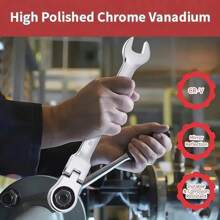 1pc Ratchet Wrench Set With Multiple Mini Wrenches, Versatile For Two Usage Scenarios, Multi-Piece Set, Cost-Effective, Best Value, Hardware Tools, Auto Repair Tools, Home Repair Tools