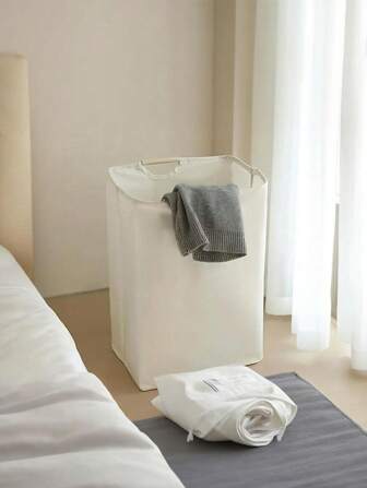 1 opvouwbare wasmand, opvouwbare opbergzak voor kleding, wasmand voor vuile was met handvat, waterdichte wasmand voor speelgoed en kleding