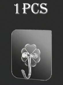 30/10 piezas Ganchos adhesivos sin costuras, a prueba de agua y óxido, adecuados para la cocina, comedor, sala de estar y baño