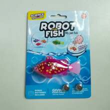 2 Pcs/4 Pcs Electronic Pet Fish, Interactive Robot Electric Fish Toys, Baby Bath Toys,Waterproof LED Light Electronic Fish, Speeding Up And Slowing Down Sway In Water, Twist Tail In A Lifelike Manner,Education, Halloween, Christmas, And Thanksgiving Gifts, Easter Gifts