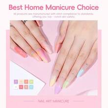 25pcs Jelly Gel Nail Polish Set With Top Base Coat 22 Colors Jelly Gel Polish With 3pc Top Base Coat Pastal Spring Summer Colors Crystal Transparent Gel Polish French Nail Art Kit For WomenDEVO - 25件果凍凝膠指甲油(Collection3) - 查看 3