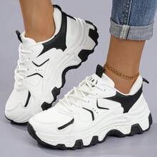 Women's Thick-Soled Sneakers, Versatile Casual Sneakers