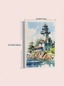 20/50pcs A4 Watercolor Paper, Cotton Textured Blank White Painting Paper, Suitable For DIY Crafts, Student & Artist Drawing, Ideal For School & Office, Can Be Used For Sketching, Watercolor Painting, High Quality Paper, Back To School Essential