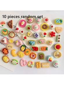 Cute New Miniature Dollhouse Supermarket Food Snacks Mini Cake Wine Drink for Blyth Doll Kitchen Accessories - one-size - View 3