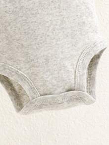 5件套男婴长袖卡通动物刺绣连体衣，易穿婴儿连体衣 - 彩色 - 查看 10