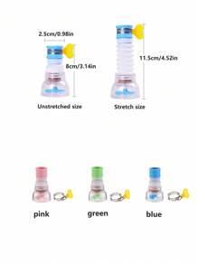 1 Faucet Splash Protector, Shower Extension Filter Nozzle Net