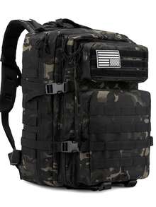 Tactical Travel Backpack Large Military Tactical Assault Pack, 3 Day Heavy Duty Camping Rucksack, Hiking Bags