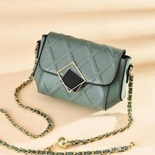 Women Crossbody - 墨綠色 - 查看 2