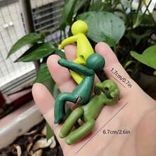 6pcs Plant Racks - Sturdy Stem Racks That Promote Healthy Plant Growth, Are Easy To Propagate And Thrive In An Indoor Garden - The Perfect Gift For Plant Lovers And Enthusiasts - 軍綠色 - 查看 5