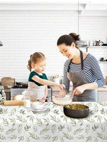 1PC Baby Splat Mat For Under High Chair/Arts/Crafts,43.3 X43.3 Inch Washable Spill Mat, Waterproof Anti-Slip Floor Protector Splash Mat, Messy Mat And Table Cloth